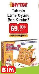 DIYTOY TAHMİN ETME OYUNU BEN KİMİM? DIYTOY TAHMİN ETME OYUNU BEN KİMİM?